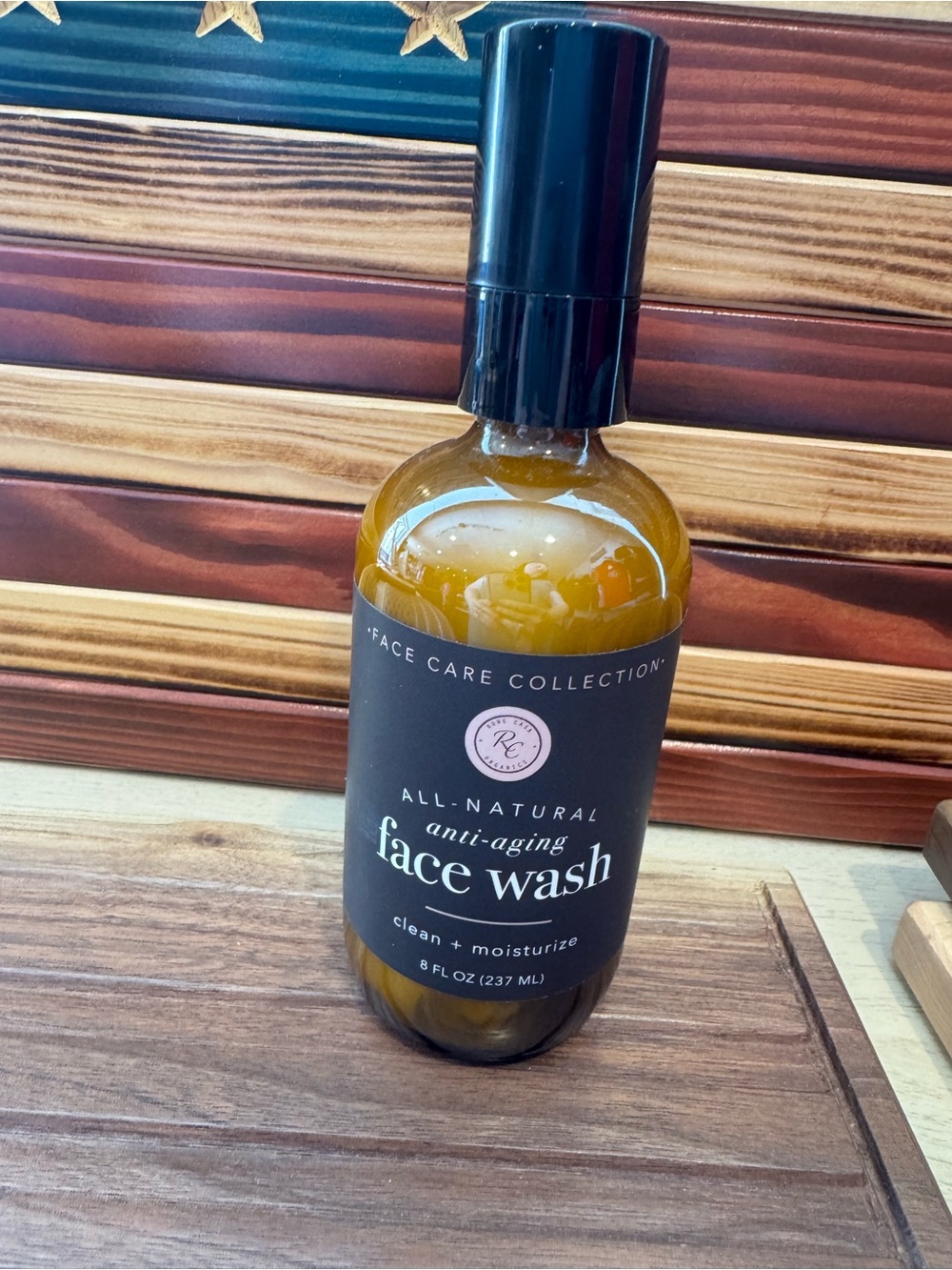 Rowe Casa All-Natural Anti-Aging Face Wash – Brown Bottle